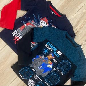 Paw Patrol Long Sleeve T-shirt Bundle | 3T